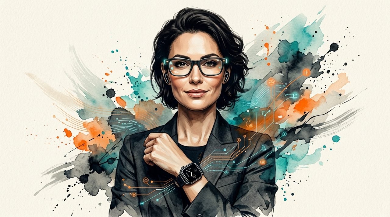 Editorial illustration accompanying the guide to Instagram Creators and Content