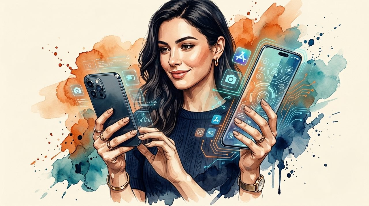 Editorial illustration accompanying Social Media Creators