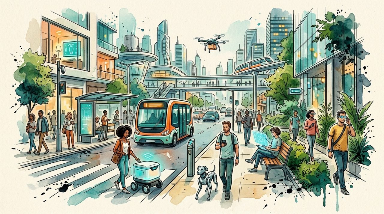 Editorial illustration accompanying Viral Entertainment Moments