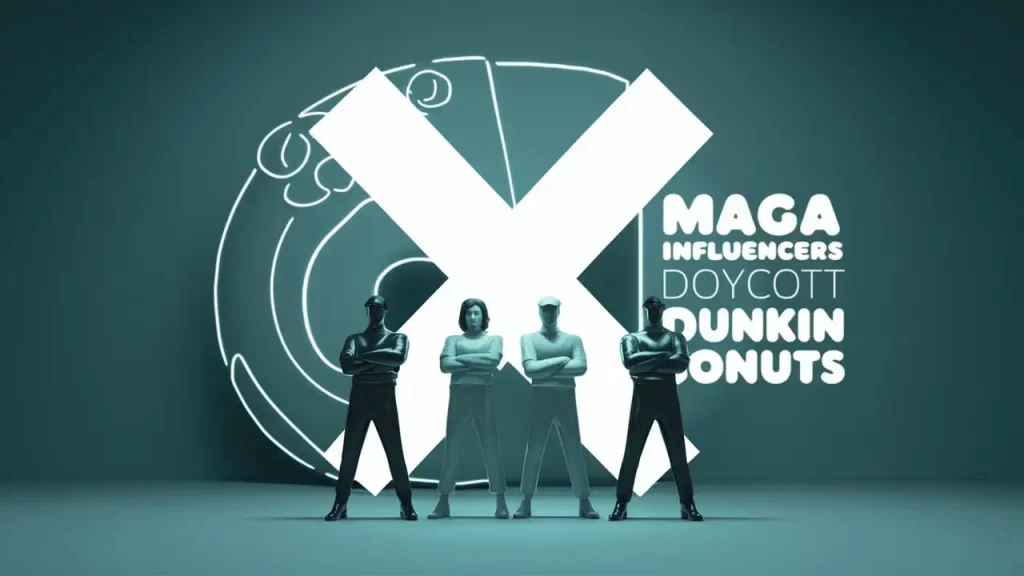 MAGA Influencers Boycott Dunkin Donuts