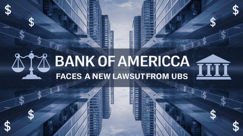 Bank of America faces a new lawsuit from UBS