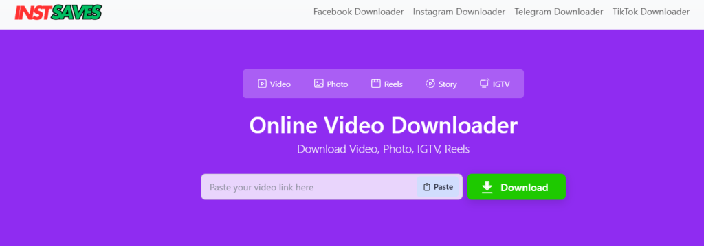 InstSaves Pro: The Ultimate Free and Unlimited Downloader for Telegram and Instagram